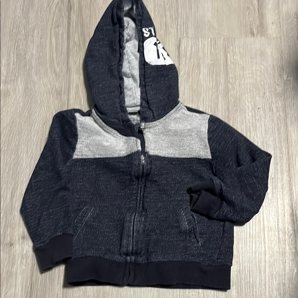 Guess Kids Navy and Gray Hoodie 2T - Picture 1 of 2